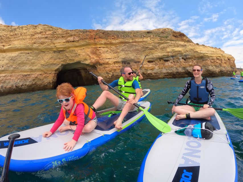 Carvoeiro: Benagil Cave Kayak Tour with 4k Photos - First stop, the tunnel to Carvalho Beach