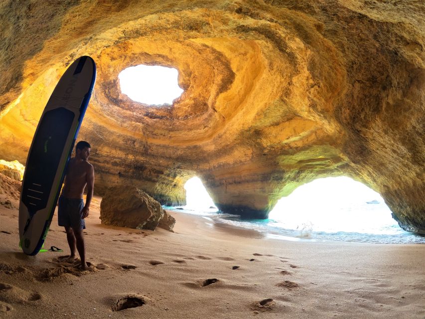 Carvoeiro: Benagil Cave Kayak Tour with 4k Photos - The Carvalho Beach photo stop that sets the tone