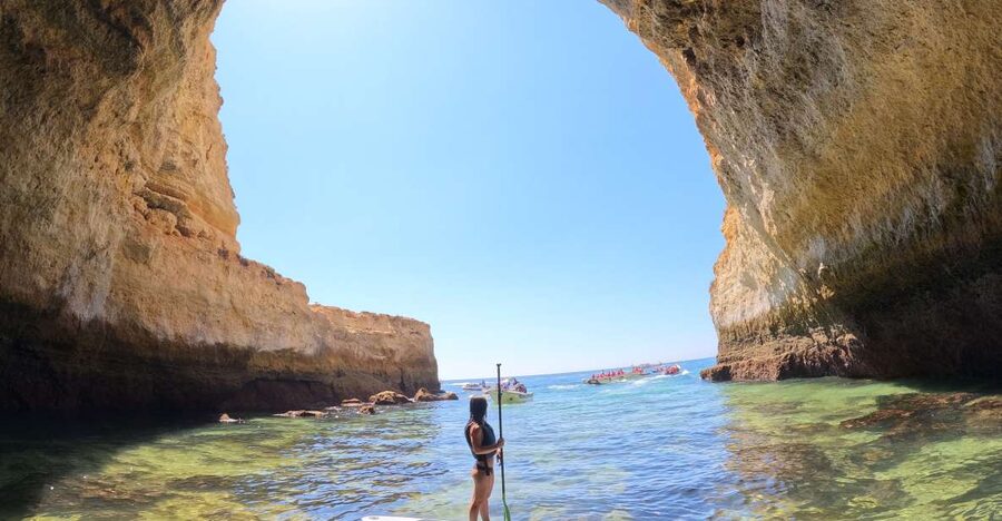 Carvoeiro: Benagil Cave Kayak Tour with 4k Photos - The guides: names you might get, and why that matters