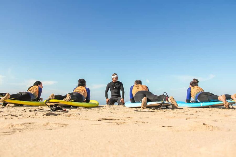 Cascais: Local Surf Experience - The 2-Hour Format, Warm-Up to Stand-Up Attempts