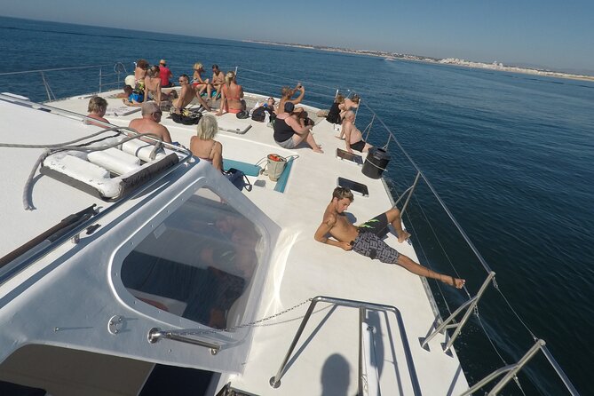 Catamaran BBQ on the Beach: Cruise to Benagil Caves - The coast and caves, seen from the best possible angle