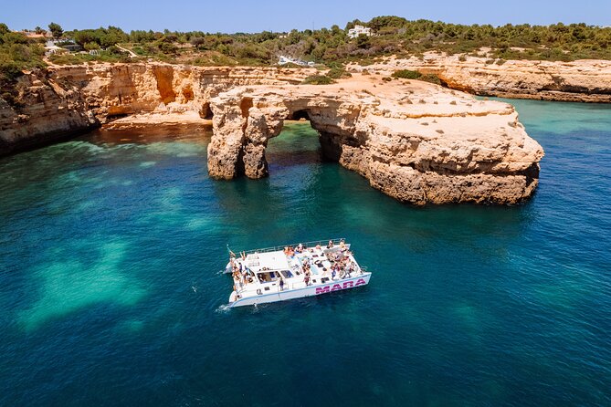 Catamaran Cruise: Caves and Coastline to Benagil - Champagne on the water and the swim stop: how to prep