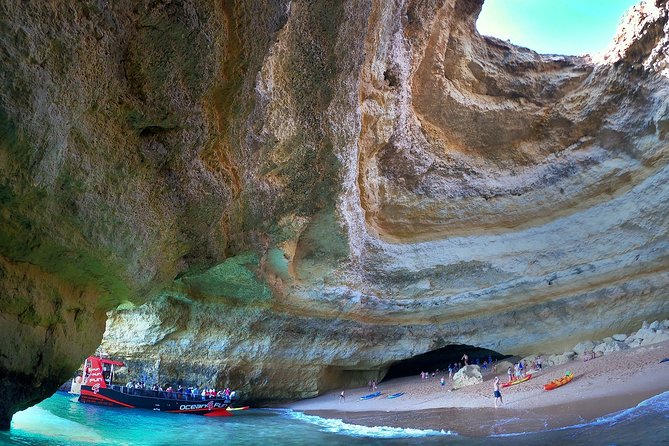 Catamaran Tour to Benagil Caves - Ferragudo, Carvalho Beach, and Alfanzina Lighthouse Views