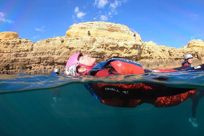 CLIFF JUMPING tour - Coasteering in Albufeira - Gear and What You Don’t Have to Bring (wetsuit, life vest, helmet, gloves)