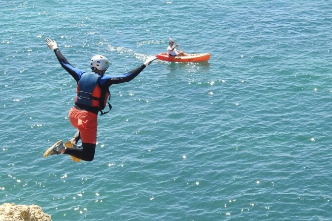 CLIFF JUMPING tour - Coasteering in Albufeira - Safety Coaching and Small-Group Attention (the real value)