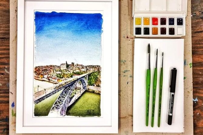 Create Watercolour With Hugo do Lago in Porto - Key things that make this watercolor class worth your time