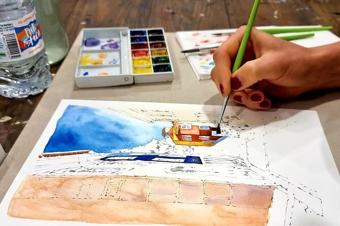 Create Watercolour With Hugo do Lago in Porto - Morning or afternoon slot, and how timing affects your day