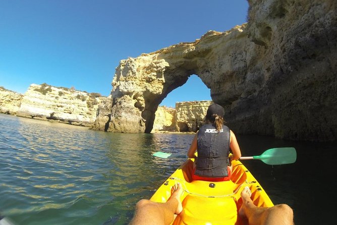 Explore Algarve Caves & Wild Beaches Kayak Tour - First paddles at Moments WaterSports, Armação de Pêra