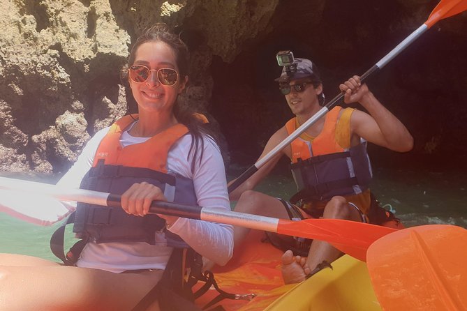 Explore Algarve Caves & Wild Beaches Kayak Tour - Praia da Senhora da Rocha: caves, quiet time, and the guide’s storytelling