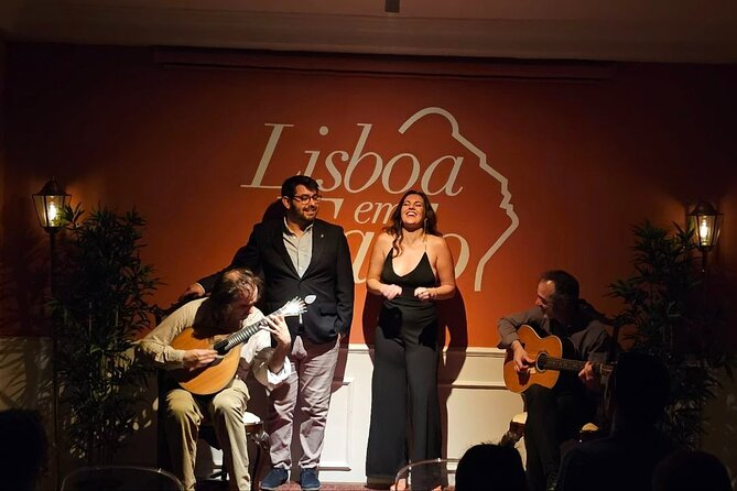 Fado Show with Port Wine at Historic Lisboa em Fado - Two singers, Portuguese guitar, and the no-mic difference
