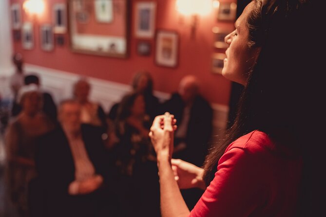 Fado Show with Port Wine at Historic Lisboa em Fado - Port wine at the door: a small perk that changes the mood