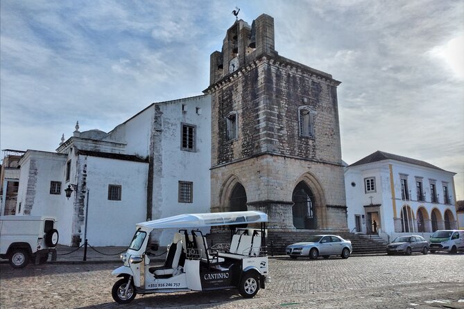 Faro City Tour on Electric Tuk tuks - Price and value: $66.52 for up to 4 people