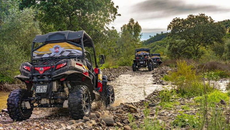 From Albufeira: Half-Day Buggy Adventure Tour - Quinta do Goji: a scenic pause before heading back