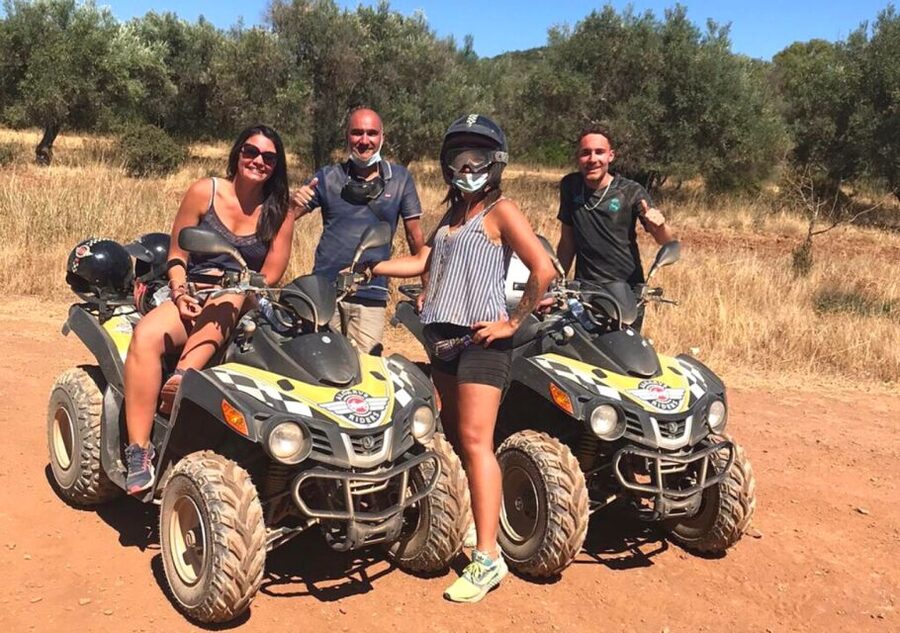 From Albufeira: Half-Day Off-Road Quad Tour - A long scenic segment to Quinta Do goji