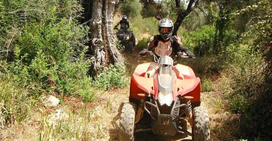 From Albufeira: Paderne Adventure Quad Ride - Quinta Quads Check-In and the Short Safety Briefing