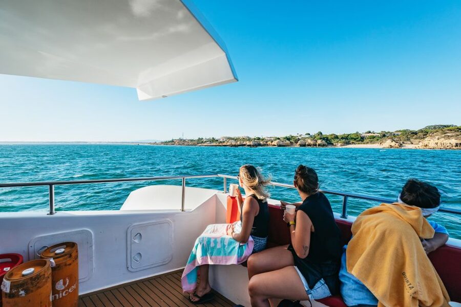 From Albufeira: Sunset Cruise and Beach BBQ with Open Bar - The Catamaran Ride From Albufeira Marina to the Armação de Pêra Sunset