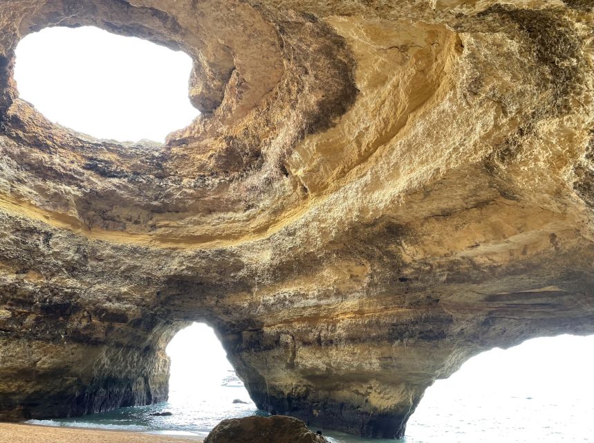 From Benagil: Benagil Caves Kayak Tour - Benagil Meeting Point: Finding the Yellow Umbrella on the Beach