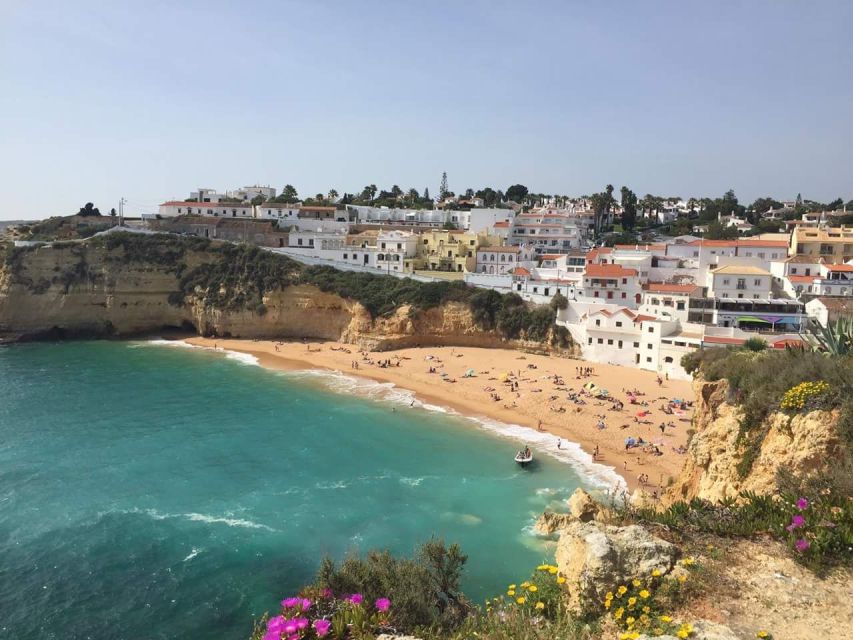 From Carvoeiro: Benagil Caves and Praia da Marinha Boat Trip - Swim stop in turquoise water: go only when the sea cooperates