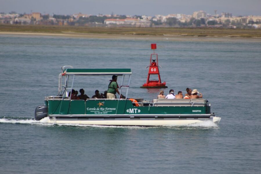 From Faro: 2-Island, 2-Stop Ria Formosa Catamaran Tour - Catamaran comfort, gear, and the small-group advantage