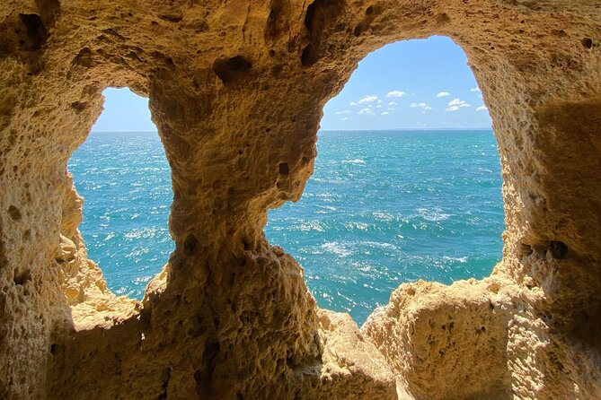 From Faro : Benagil, Algar Seco, 7 Hanging Valleys & Navy - Stop 4: Algar Seco transfer, where the limestone does the talking