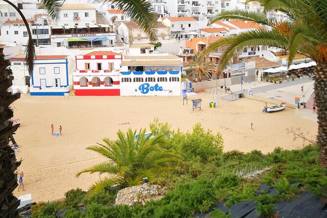 From Faro: Benagil Cave, Marinha & Carvoeiro [Full-Day Tour] - Calcadão de Carvoeiro: A Quick Boardwalk With Big Cliff Energy