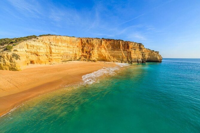 From Faro: Benagil Cave, Marinha & Carvoeiro [Full-Day Tour] - Algar Seco: Limestone Windows, Pools, and a Little Leap of Faith