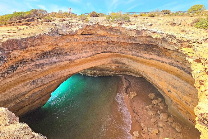 From Faro: Visit Benagil Cave, Marinha Beach, Algar Seco & More - Guides and the Best Parts of the Day