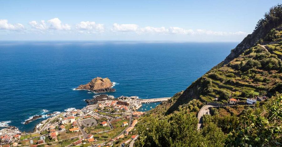 From Funchal: Best of Madeira's West Tour - Seixal Bridal Veil waterfall and the São Vicente coast: a misty ending that feels earned