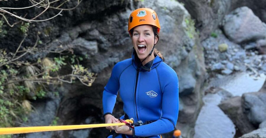 From Funchal: Intermediate Canyoning Adventure (Level 2) - First Steps: Safety Briefing, Walk In, and Water Crossing Confidence