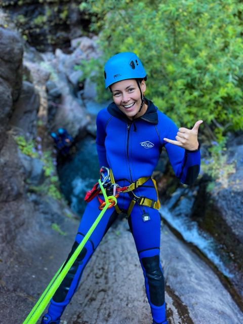 From Funchal: Intermediate (Level 2) Canyoning Adventure - What You Actually Do in the Canyon: Rappels, Jumps, and Splash Pool Play