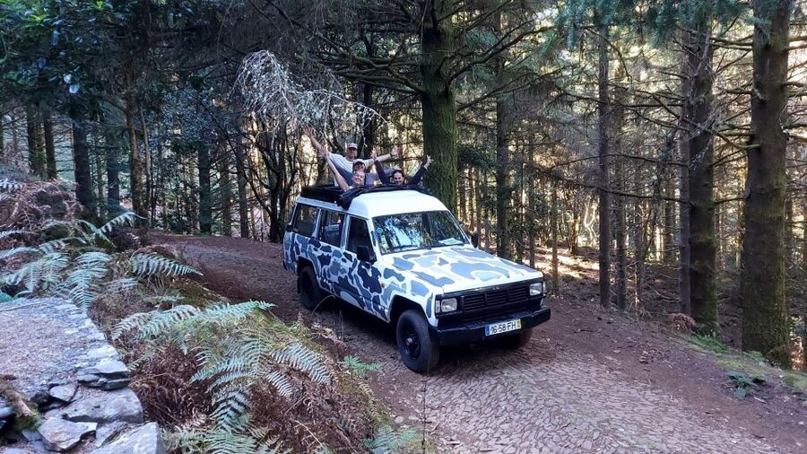 From Funchal: Jeep Tour with Madeira Wine Tasting - Riding Out of Funchal in a Classic Jeep (small group, real pace)