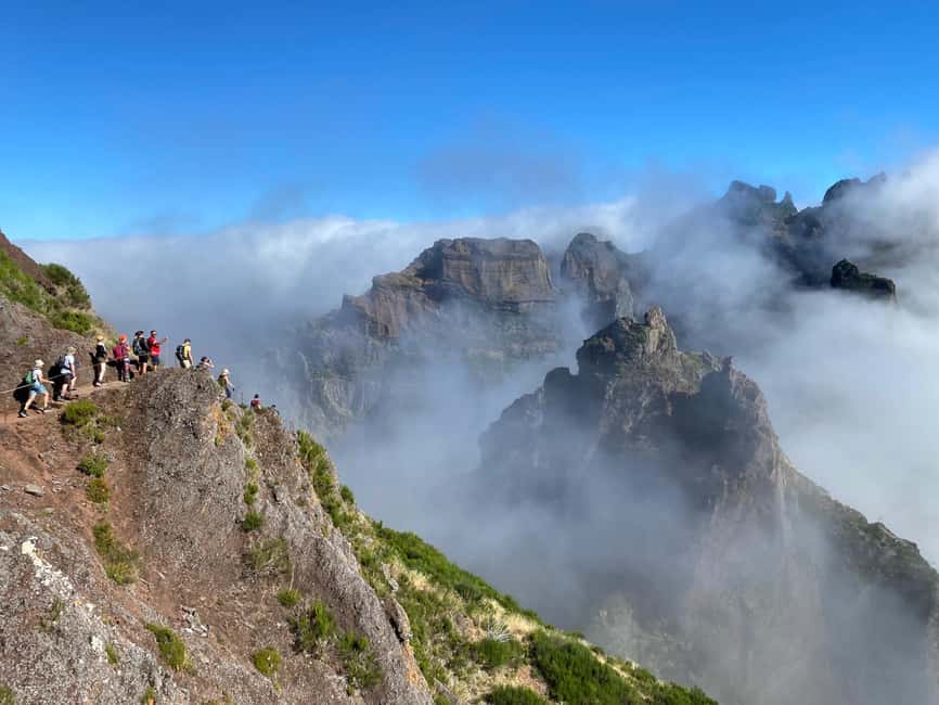 From Funchal: Transfer to Pico do Arieiro & Pico Ruivo Trail - Pico do Arieiro start: where you trade views for altitude