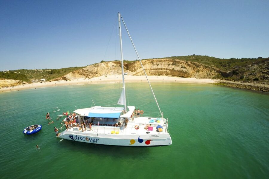 From Lagos: Algarve Cruise by Catamaran - Ponta da Piedade Cliffs and Grottoes From the Water