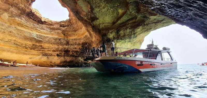 From Lagos: Benagil Caves Catamaran Cruise - The Cruise Along the Algarve Coast: More Than Just Transit