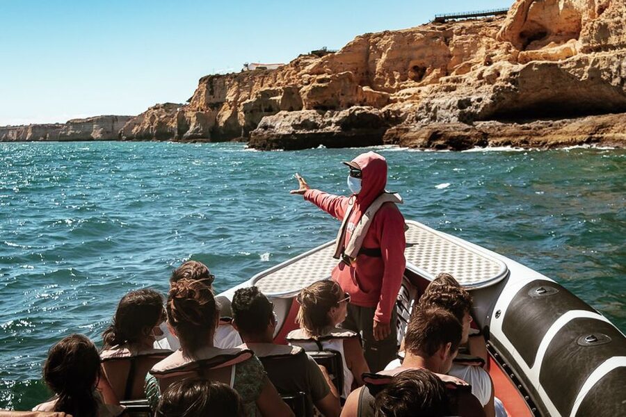 From Lagos: Benagil Sea Caves Tour with a Local Guide - Alfanzina Lighthouse: the viewpoint that anchors the loop