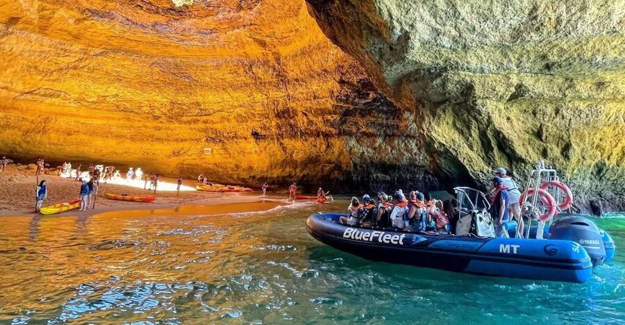 From Lagos: Boat Cruise to Benagil - Inside the Benagil Cave: The Main Event and Why the Time Is Short