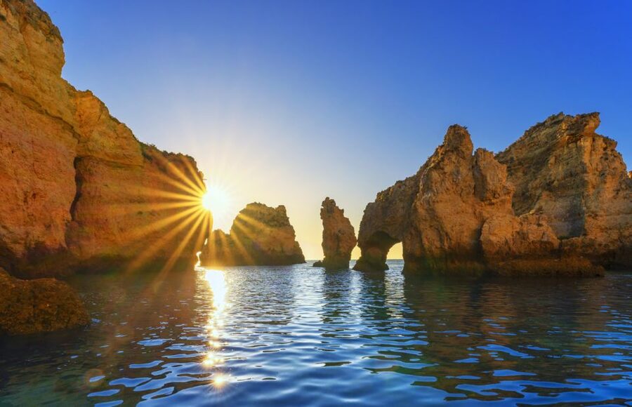 From Lagos: Cruise to the Caves of Ponta da Piedade - The Rock-Shape Game: How the Guide Helps You See More