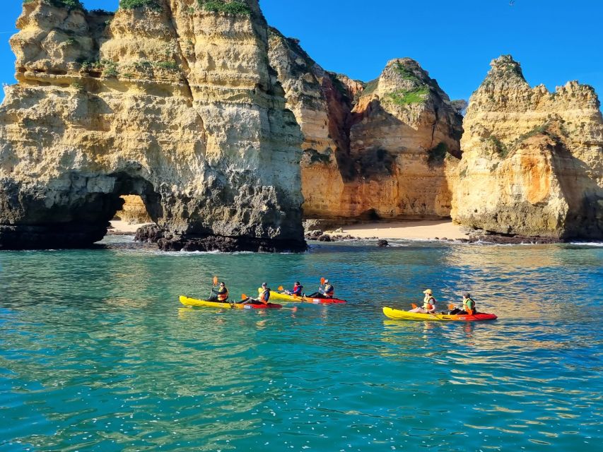 From Lagos: Kayak Experience in Ponta da Piedade - From Lagos Train Station meeting point to the launch zone