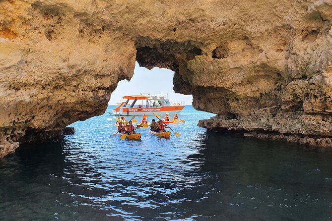 From Lagos: Kayak Tour of Ponta da Piedade Caves on Catamaran - Duration, group size, and what that means for your day