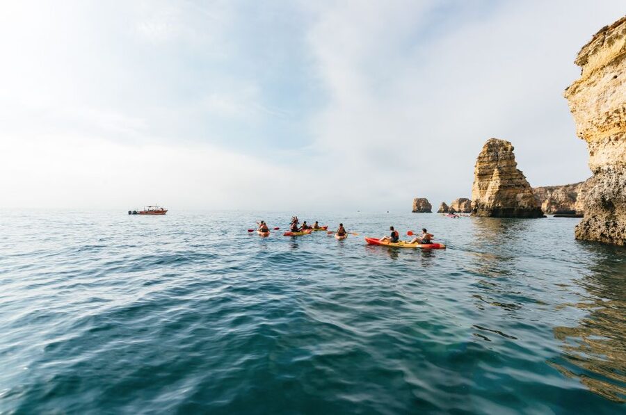 From Lagos: Kayaking and Boat Cave Explorer Tour - Weather, sea conditions, and how to choose your day