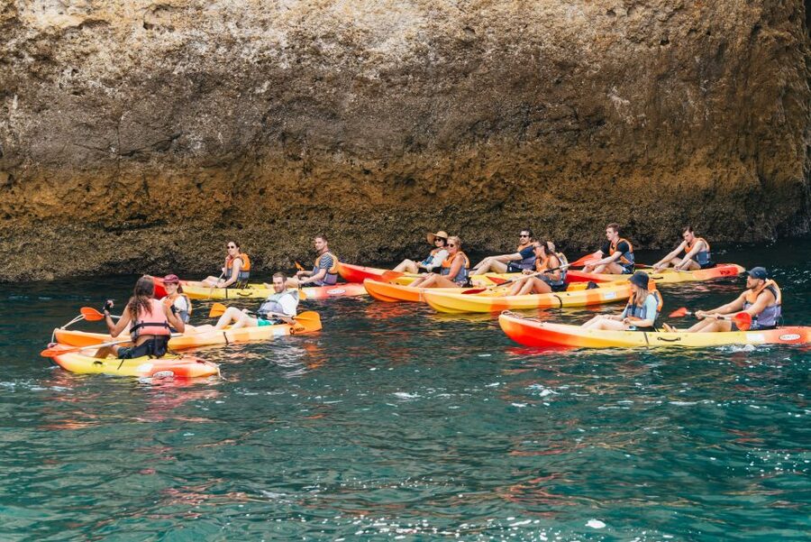 From Lagos: Kayaking and Boat Cave Explorer Tour - Swim time in clear water, and why it feels like a treat