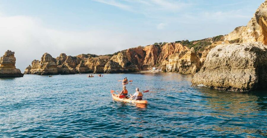 From Lagos: Kayaking and Boat Cave Explorer Tour - Your tour in plain terms: how the 2 hours usually flow