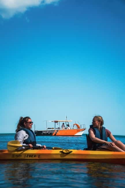 From Lagos: Ponta da Piedade Caves Kayak Tour from Catamaran - Lagos Marina to Ponta da Piedade, with way less slogging