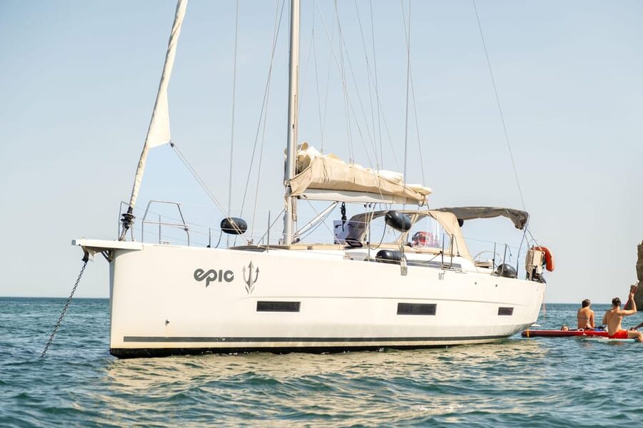 From Lagos: Ponta da Piedade Half-Day Yacht Cruise - Snorkeling in crystal clear water, and spotting sea life