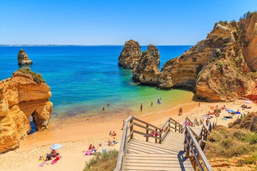 From Lisbon: Algarve, Benagil Sea Cave & Lagos Full-Day Tour - Benagil Sea Cave Viewpoints and Boat Time You Actually Care About