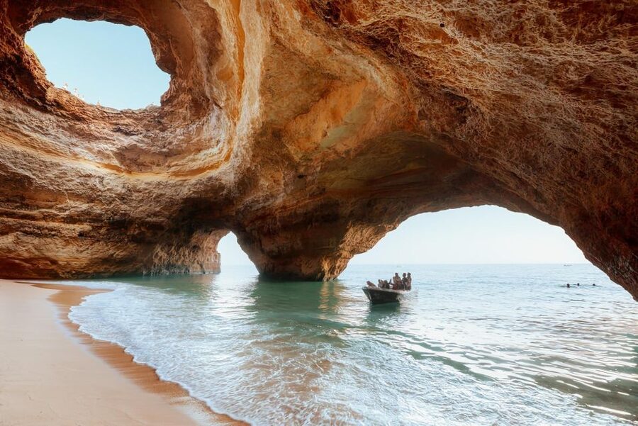 From Lisbon: Algarve, Benagil Sea Cave & Lagos Full-Day Tour - Beach Time at Marinha, Dona Ana, and Camilo