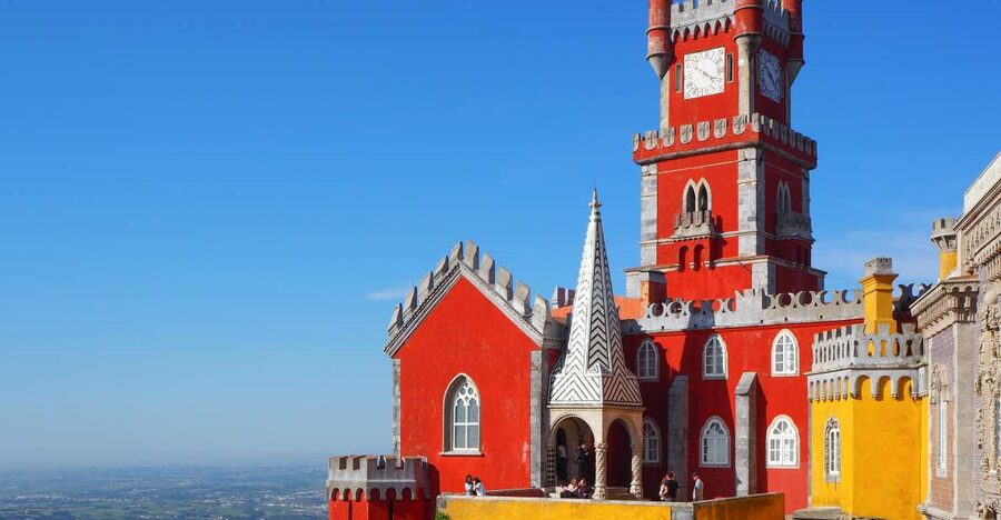 From Lisbon: Sintra and Cascais Private Tour - Sintra village time, Pena Palace, and Quinta da Regaleira