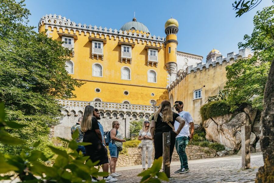 From Lisbon: Sintra & Cascais Small Group Tour with Tickets - Pena Palace: What You Get (and Why It’s Worth Your Time)