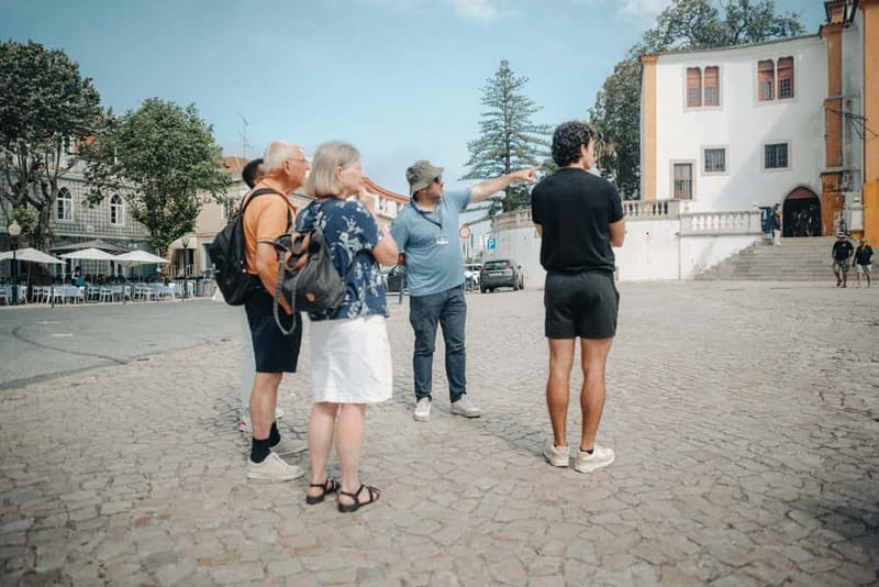 From Lisbon: Sintra, Pena, Cascais and Cabo da Roca - The van ride to Sintra, 45 minutes that set the tone