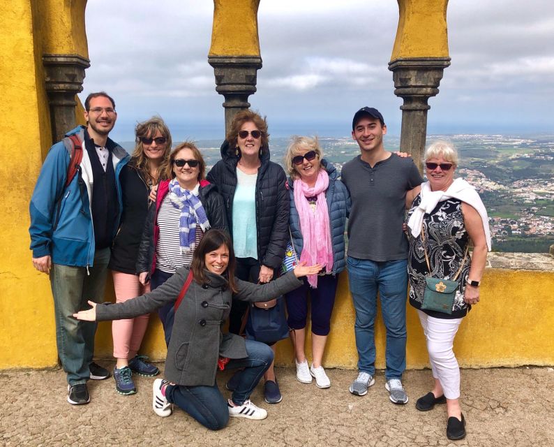 From Lisbon: Sintra Pena Palace Cascais 8-People Group Tour - Sintra Town and Palaces Area: Time to Wander, Shop, and Breathe